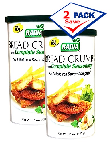 Badia Bread Crumbs with Complete Seasoning 15 oz. Pack of 2